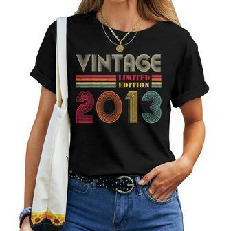 Vintage 2013 11 Years Old Boys And Girls 11Th Birthday Women T-shirt - Monsterry AU