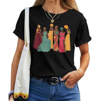 Vintage African Black 1920S 20S Black History Month Women T-shirt - Monsterry DE