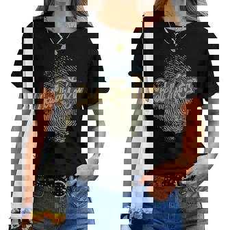 Vintage Better Fingerprint Than Ezras Cassette 90S Women T-shirt | Mazezy