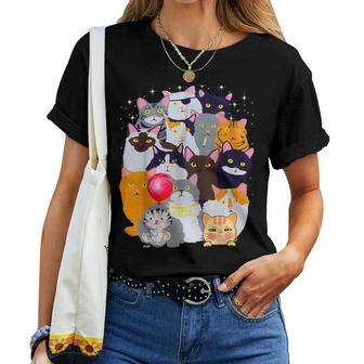 Vintage Y2k Enjoi Cat Gang Cool Cat Mom Cat Dad Kitten Lover Women T-shirt - Monsterry CA