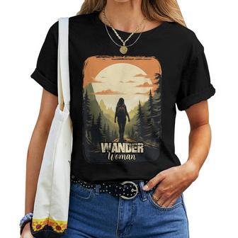 Wander Woman T-shirt Frauen - Seseable