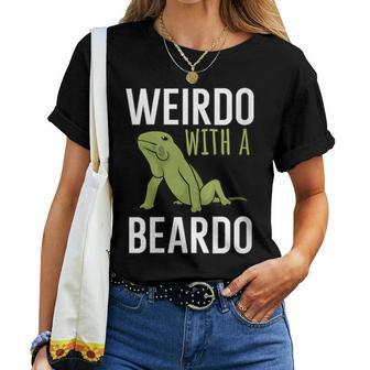 Weirdo With A Beardo Women T-shirt - Monsterry AU