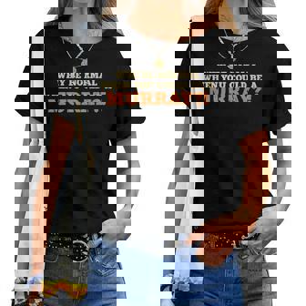 Why Be Normal Murray Family Name Sarcastic Women T-shirt | Seseable FR