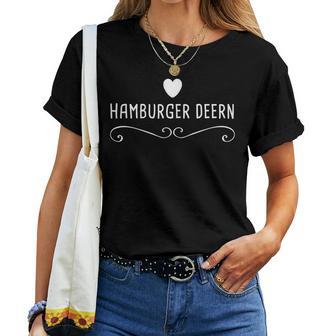 Women's Hamburger Deern Hamburg Girls T-shirt Frauen - Geschenkecke