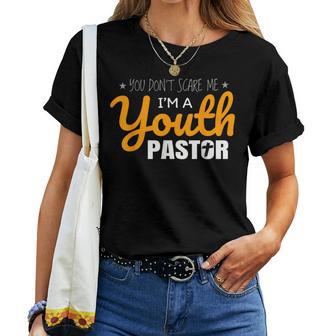 Youth Pastor Appreciation Christian Cool Religious Women T-shirt - Monsterry CA