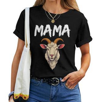 Ziege Muttertagsgeschenke Mama Tierliebhaber Geschenke Ziege Mama T-shirt Frauen - Geschenkecke