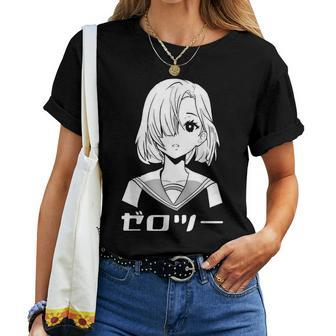 ゼロリー Zero Two Anime Girl Anime Women T-shirt - Monsterry DE