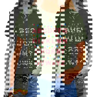 Christmas Alphabet Candy Cane Teachers Students Candy Cane Women T-shirt - Thegiftio