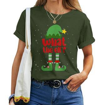 What The Elf Family Matching Christmas Men Women T-shirt - Thegiftio UK