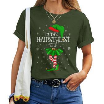 Family Matching Girls The Hairstylist Elf Christmas Women T-shirt - Monsterry AU