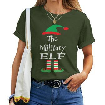 The Military Elf Xmas Family Matching Men Women T-shirt - Monsterry UK