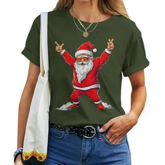 Happy Christmas Santa For Boys Girls Christmas Women T-shirt | Seseable CA
