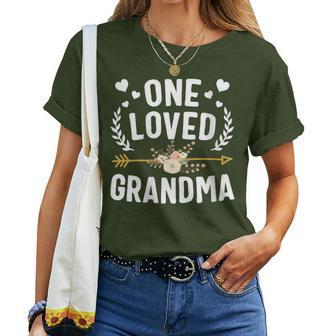 One Loved Grandma Cute Thanksgiving Christmas Women T-shirt - Monsterry UK