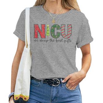 Nicu Nurse Christmas Neonatal Icu Nurse T Holiday Nicu Nurse Women T-shirt - Thegiftio UK