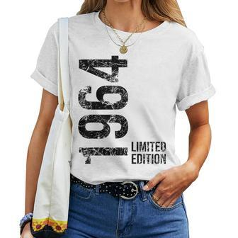 60Th Birthday 60 Years Old Man Woman Vintage 1964 Women T-shirt - Seseable