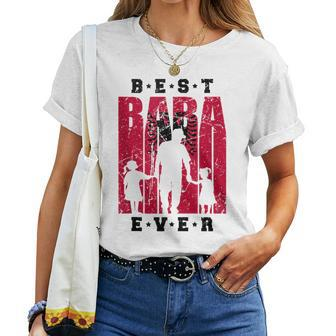 Albania Baba Two Daughters Albanian Dad Of 2 Girls Shqiptar Women T-shirt - Monsterry CA