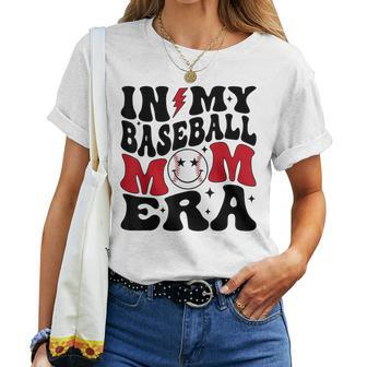 In My Baseball Mom Era Baseball Mama Women Women T-shirt - Monsterry