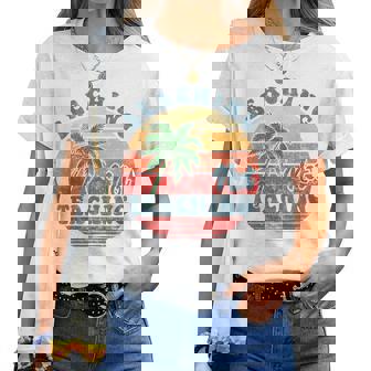 Beaching Not Teaching Teacher Mode Off Summer Vacay Women T-shirt | Mazezy