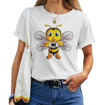 Bees Children's Women's Girls' Bee T-shirt Frauen - Seseable