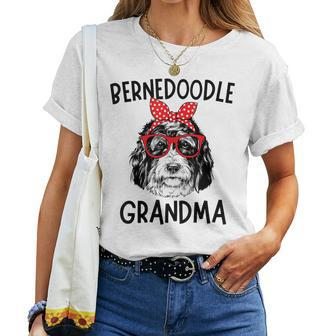 Bernedoodle Grandma Bernedoodle Dog Nana Mother's Day Women T-shirt - Monsterry CA
