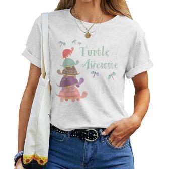 Best Nana Ever Whimsical Nana With Cute Turtles Women T-shirt - Monsterry UK