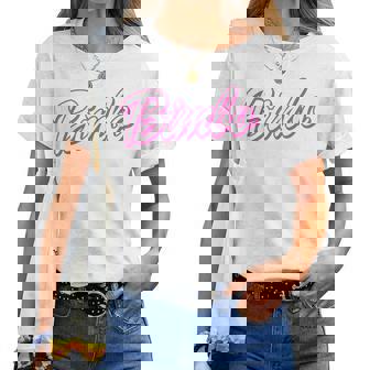 Bimbo Aesthetic Pink Y2k Downtown Girl Coquette Aesthetic Women T-shirt - Thegiftio