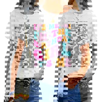 Birthday Party It's Me Hi I'm The Birthday Girl It's Me Women T-shirt | Mazezy