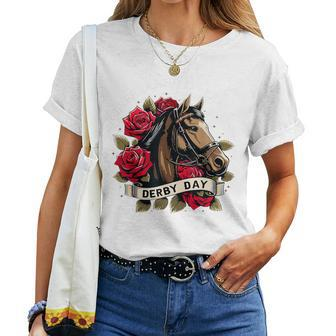 Celebrating 150 Years Derby Day Vintage Women T-shirt - Monsterry AU