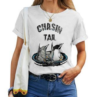 Chasin Tail Duck Hunting Women T-shirt - Monsterry