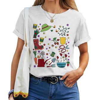 Children's Garden Child Garden Chef Garden Gardener Garden Girls T-shirt Frauen - Geschenkecke