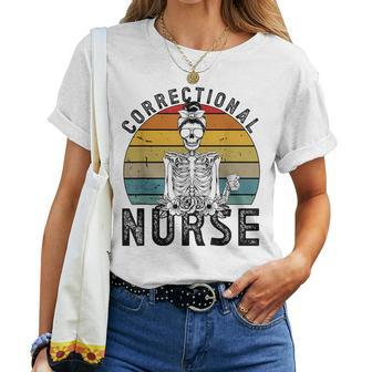 Correctional Nurse Corrections Nurse Correctional Nursing Women T-shirt - Monsterry UK