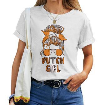 Dutch Girl Holland Girls Netherlands Dutch Women Women T-shirt - Thegiftio UK
