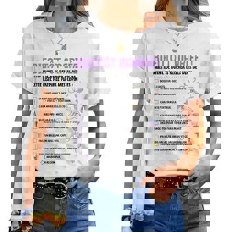 Enterrement De Vie De Jeune Fille Evjf Liste Jeux Humour Avec Col En V T-shirt femme - Cadeauxyz