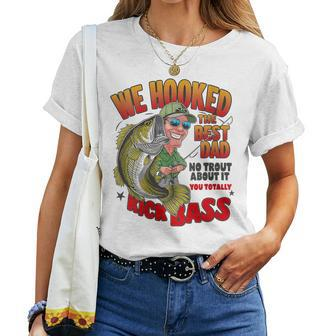 Fisherman Best Dad Father's Day Fishing Lover Pun Men Women T-shirt - Monsterry CA