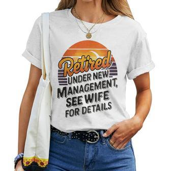 Vintage Retirement Present Quote For Retired Men Women T-shirt - Monsterry CA