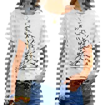 Joueuse De Hockey Sur Gazon Filles T-shirt femme - Cadeauxyz