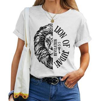 Lion Of Judah Jesus Christian Faith Women Women T-shirt - Monsterry UK