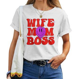 Mama Frau Boss Unschlagbar Mutterschaft Mama Leben T-shirt Frauen - Geschenkecke