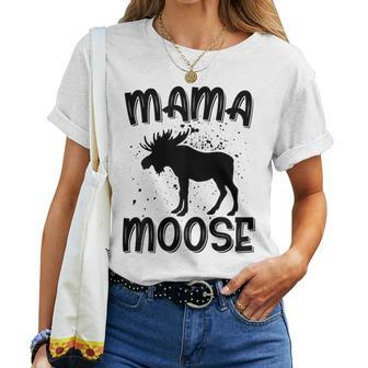 Mama Moose Moose Lover Women T-shirt - Seseable