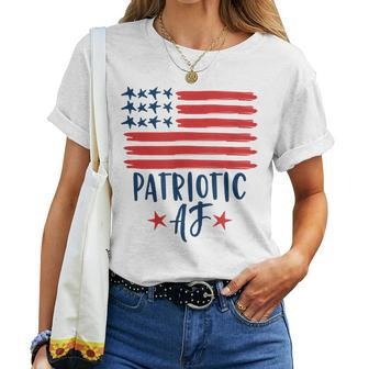 Patriotic Af American Flag 4Th Of July Men Women T-shirt - Monsterry UK