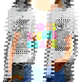 Peace Out Second Grade Last Day Of School 2Nd Grade Teacher Women T-shirt | Mazezy