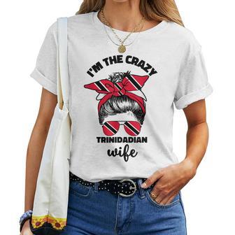 Trinidadian Wife For Trini Trinidad And Tobago Flag Women T-shirt - Monsterry UK