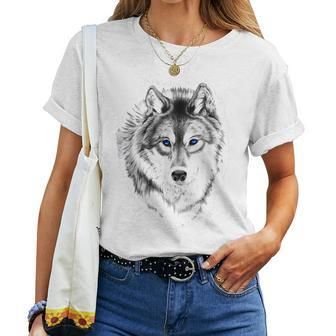 Vintage Wolf Wolf Lovers For Boys And Girls Women T-shirt - Monsterry UK
