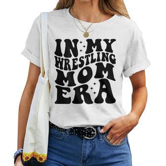 In My Wrestling Mom Era On Back Women T-shirt - Thegiftio UK