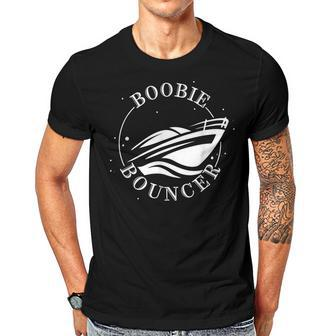 Funny Boobie Bouncer Vintage Boating Mens Womens Men T-shirt Casual Daily Crewneck Short Sleeve Graphic Basic Unisex Tee - Thegiftio UK