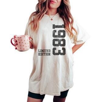 41Th Birthday For 41 Years Old Vintage 1983 Women's Oversized Comfort T-shirt - Monsterry DE