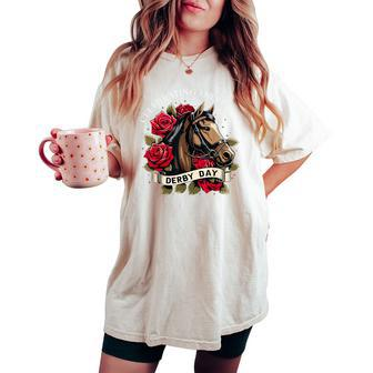 Celebrating 150 Years Derby Day Vintage Women's Oversized Comfort T-shirt - Monsterry