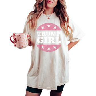 Pink Trump 2024 Pink For Trump 2024 Women's Oversized Comfort T-shirt - Thegiftio UK