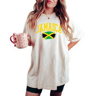 Vintage Jamaica Vacation Retro Jamaican Souvenir Women Women's Oversized Comfort T-shirt - Seseable
