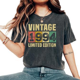 30Th Birthday 30 Year Old Vintage 1994 Limited Edition Women's Oversized Comfort T-Shirt - Monsterry AU